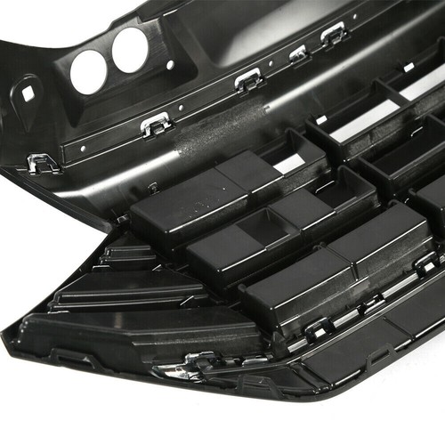 Front Bumper Upper Grille Grill W/Chrome Trim For 2019 2020 VW Volkswagen Jetta - Picture 13 of 15