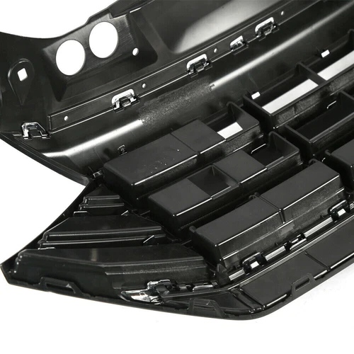 Front Bumper Upper Grille Grill W/Chrome Trim For 2019 2020 Volkswagen Jetta MK7 - Picture 10 of 12