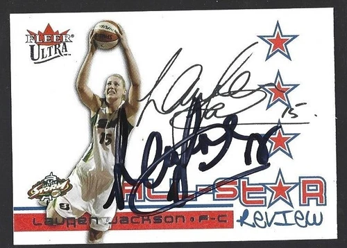 2004 Ultra WNBA All-Star Review #1 Lauren Jackson IP autograph signed card