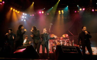 The Pasadenas perform on stage London 1990 OLD MUSIC PHOTO