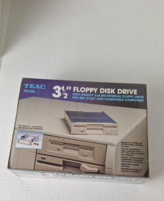 TEAC FD-235 KIT 3.5'' Internal Floppy Disk Drive 1.44MB ((Factory  Sealed Box))))