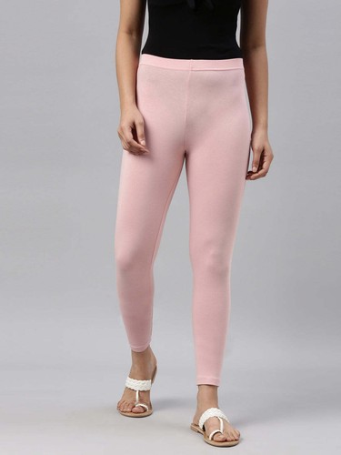 LADIES PLAIN LEGGINGS NEW VISCOSE FULL LENGTH WOMANS LEGGINGS SIZE 4-26 - Picture 7 of 15