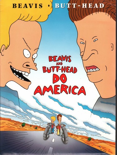 Beavis and Butthead Do America Pressemappe mit 1996 Paramount 062320AME - Bild 1 von 4