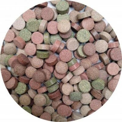 AQUARISTIK-PARADIES TOP Futter-Tabletten 14-Sorten-Mix 750g (ca. 1000 ml) für Aquarium (26,67€/1kg)