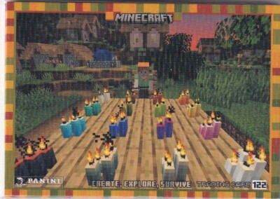 Panini Minecraft 3 Create, Explore, Survive Card Nr. 122