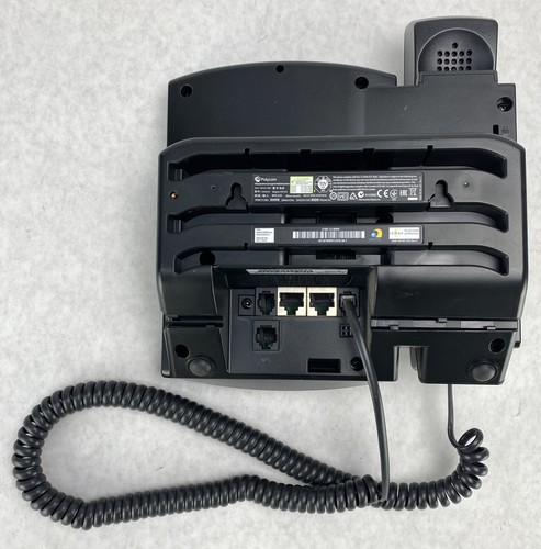 Polycom 2201-46161-001 VVX 310 IP VOIP 6 Line SIP POE Telephone NO AC ADAPTER - Picture 6 of 12