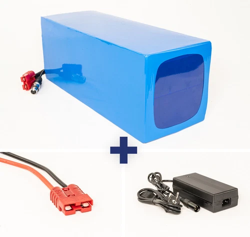 Akku 48V 50Ah 2400Wh Lithium-Ion Akkupack Scooter E-Bike Pedelec Battery 50A BMS