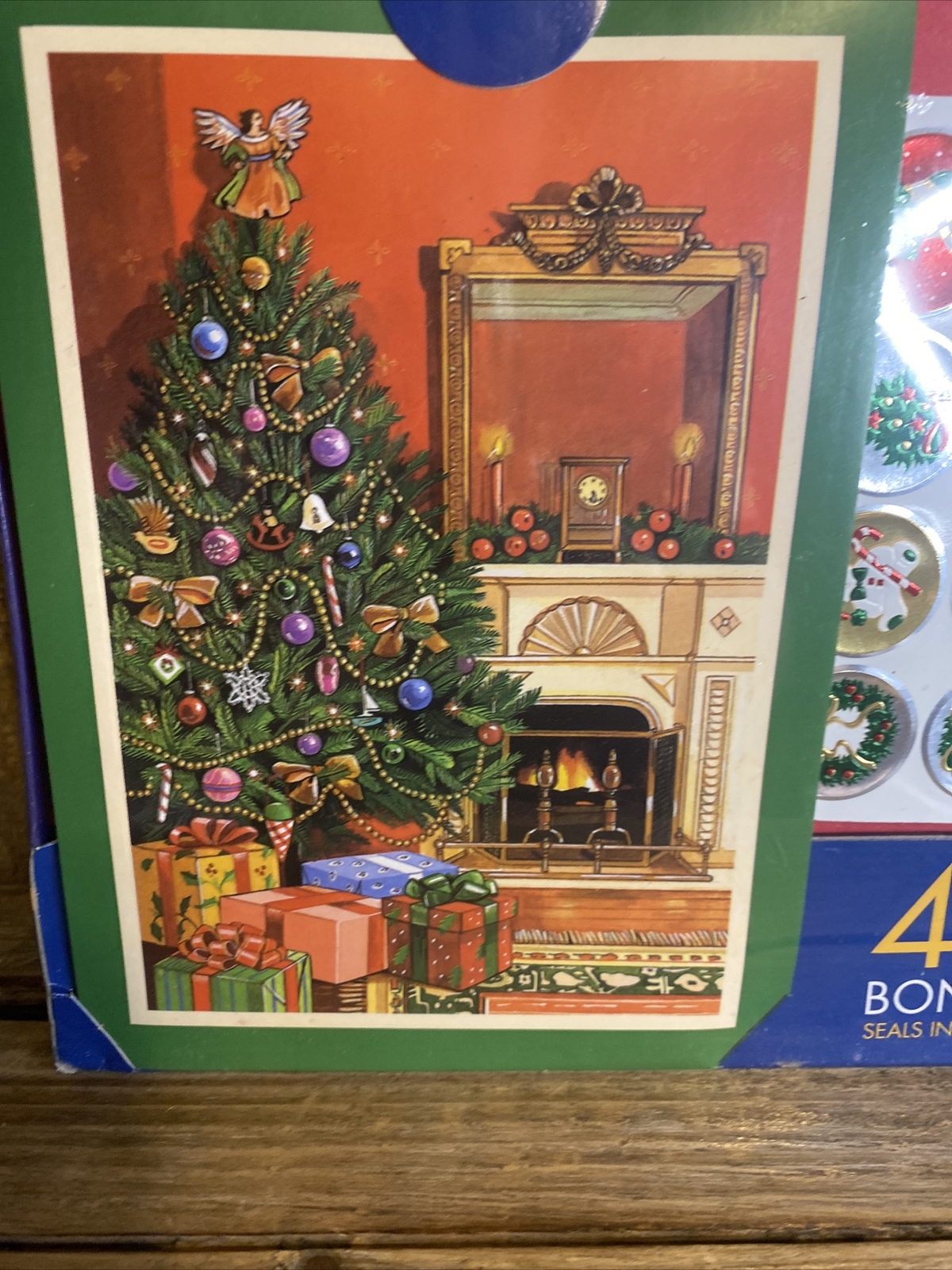 Vintage Christmas Super Value Christmas Cards Walmart box 40 with seals