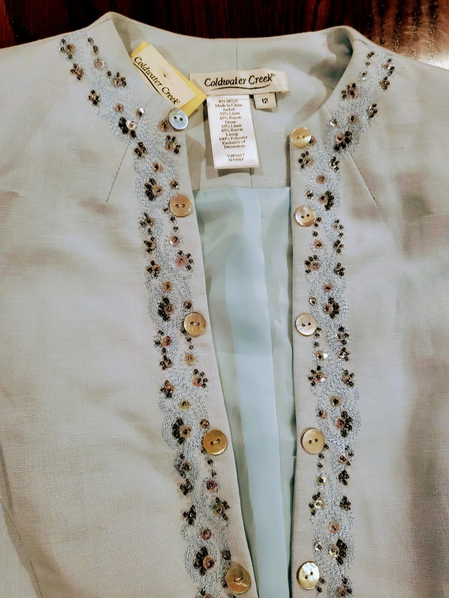 NEW Coldwater Creek Mother of the Bride Special Occasion Dress