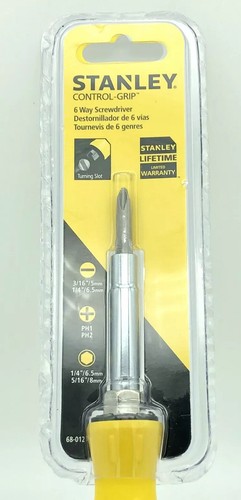 Stanley 6-Way Screwdriver Control Grip - Picture 3 of 4