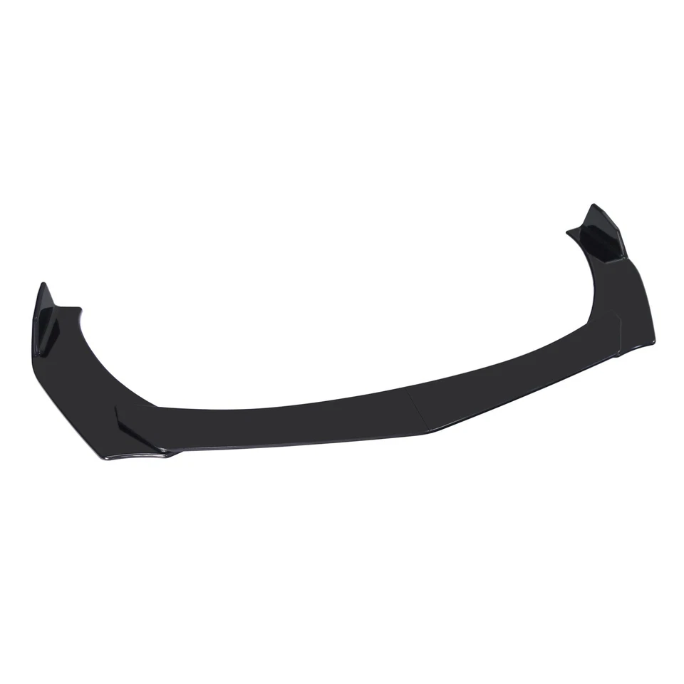 Kit de alerón divisor negro brillante para parachoques delantero Hyundai Elantra 2013-18 Foto 4 de 4