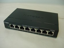 NETGEAR PROSAFE 8 PORT GIGABIT ETHERNET UNMANAGED SWITCH GS308v3 - NO POWER CORD