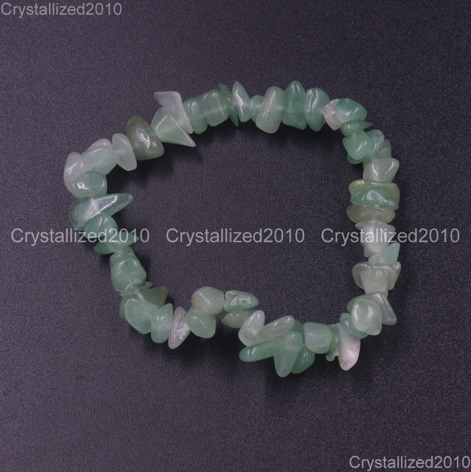 Gemstone Bracelets For Women Handmade Natural Gemstone Stretchy Bracelet – Mixed Crystal Chip Beads For Healing, Reiki, Chakra Gemstone Stretch - Foto 4