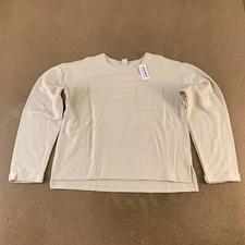 Old Navy Girls Size XL 14-16 Coconut Cream Cozy-Knit Pocket Sweatshirt NWT