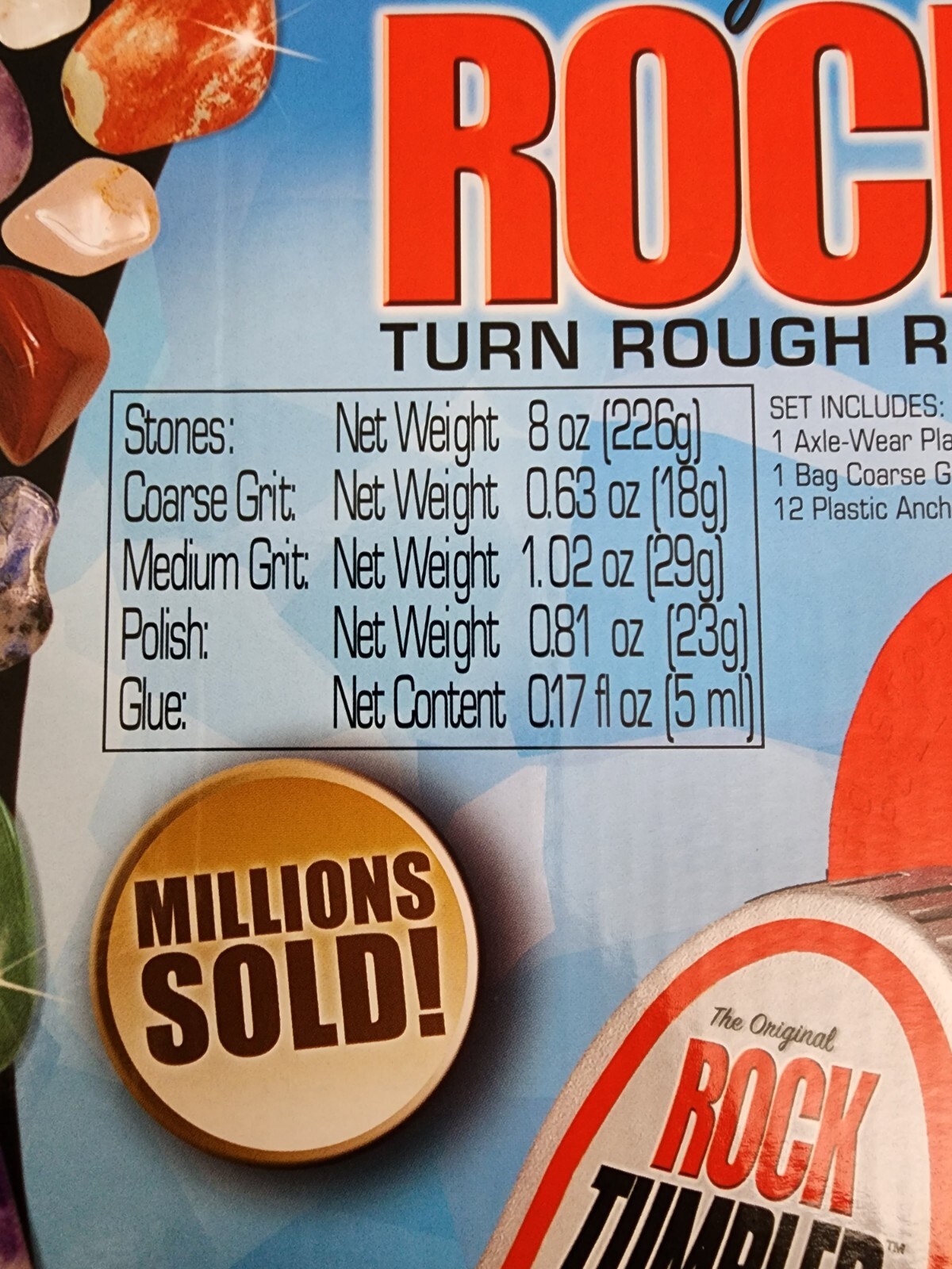 Vintage NSI Rolling Stones Rock Tumbler Model 635 1978 for sale online