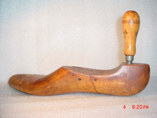 Antique Miller TM OAMCO Wooden Shoe Stretcher Form Size 6 Dated Pat. AUG 25 1903