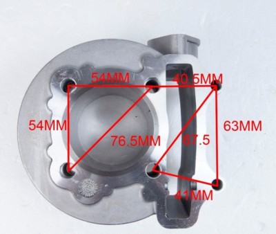 Kawasaki KFX90 90cc 4T ATV Kymco MXU90 TW Big Bore Cylinder Kit