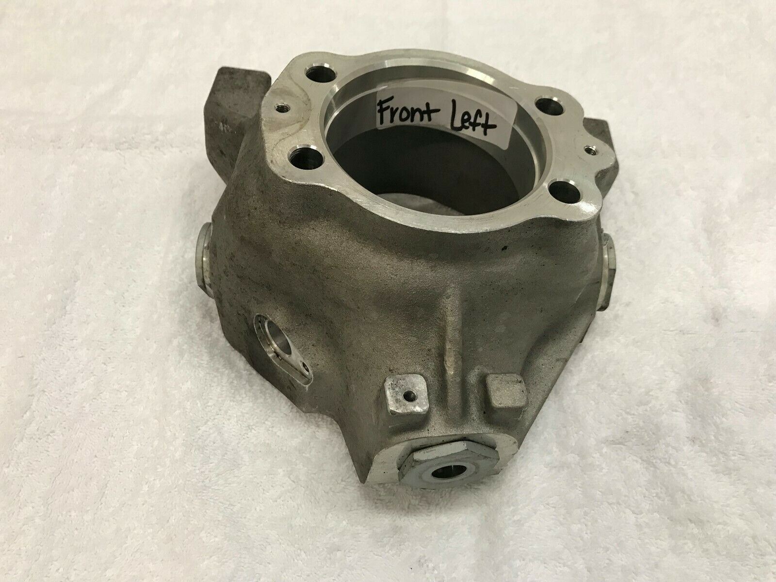 LAMBORGHINI MURCIELAGO LP640 FRONT LEFT WHEEL HUB ASSEMBLY HOLDER OEM 410407257