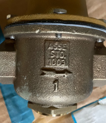 WATTS 1 LF223-S Water Pressure Regulator Valve Lead Free Brass 1" Inlet 1" Outle - Picture 8 of 12
