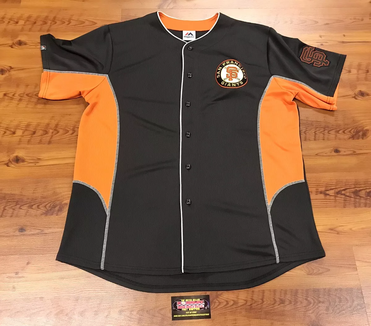 San Francisco Giants Majestic MLB Baseball Jersey Size Men's Large