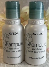 Aveda Shampure Body Lotion 1.7oz /50ml **2-PACK** NEW