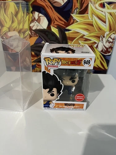 Funko POP! Animación: Dragon Ball Z Vegito (metálico) (exclusivo GameStop) #949