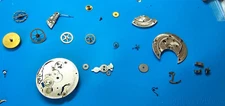 18 SIZE 17 JEWEL HAMILTON GRADE 925 MODEL 2 HUNTING  POCKET WATCH PARTS
