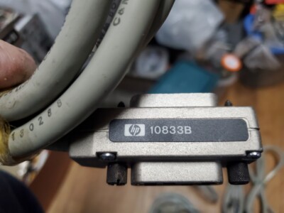 HP GPIB Cable 10833b Hewlett Packard 2m long | eBay