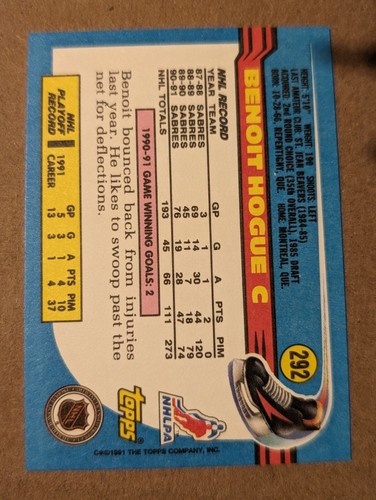1991 Topps Excellent Condition - Pick Your Cards - Picture 444 of 500