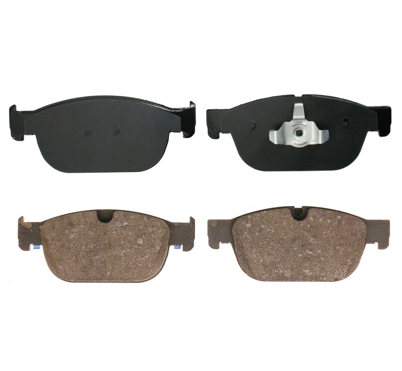 Front Brake Kit 345mm Drilled Rotors Bosch Ceramic Pad For S60 S90 V90