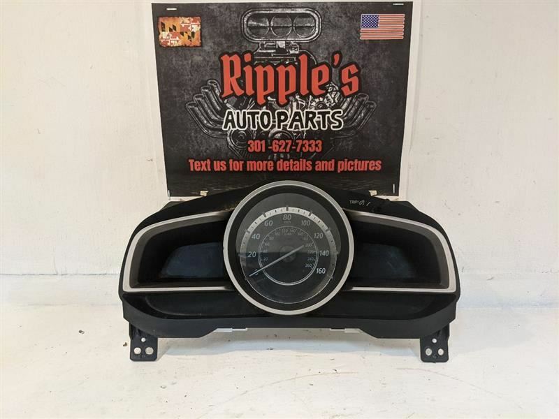 MAZDA 3 2016 Speedometer Head/Cluster 253770 | eBay