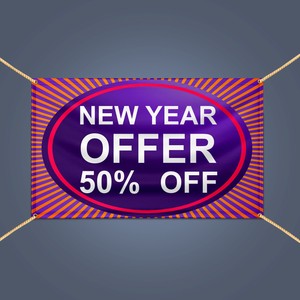 Sign Making Supplies Banner Printing 50th Birthday Outdoor Vinyl