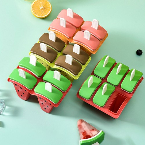 Popsicle Maker Mould 4/6 Cells Fruit Moulds VP - Picture 9 of 23
