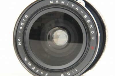 ★極美品★マミヤUNIVERSAL/SEKOR P 75mm f5.6#1038 Excellent Mamiya Sekor P 75mm F5.6 f/5.6 Lens for Universal Press