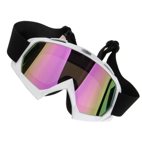 Motorcycle Goggles Ski Glasses Eyewear Vented Dust Wind UV Anti-Sand Racing ATV - Picture 10 of 12
