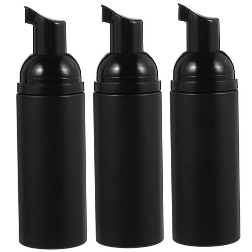 3 Pcs Foam Bottle Foaming Travel Miss Women's Lash Shampoo Bottles