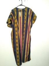 African Wax Print Coat One Size