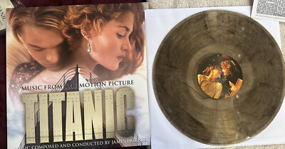 TITANIC SOUNDTRACK 2LP Smoked Colored Viny Records , MOVATM100