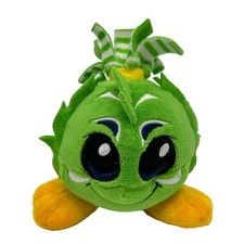 Neopets Island Jubjub Plush 5" Plush Green Tropical JAKKS Toy 2008