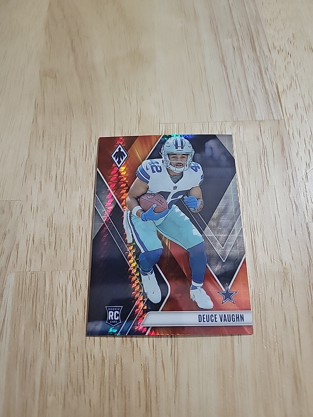 2023 Phoenix DEUCE VAUGHN Fire Burst Prizm /340 Rookie RC #134 Dallas Cowboys SP