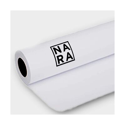 NARA Paper Roll for Alcohol Ink Painting | White | 60 inches x 5 meter roll |...