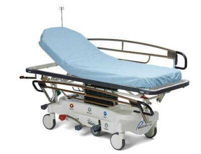 Disposable Polypropylene Fitted Stretcher Sheets, Size: 40 x 89 inch, Case of 50