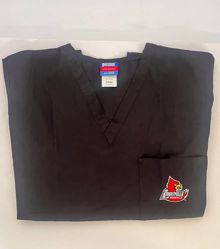 Louisville, Cardinals Scrubs V Neck Top L NFL Officially Licensed NEW - 第 1/3 張圖片