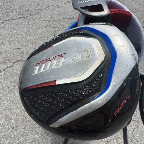Top Flite Junior Flex Golf Club Set w/ Stand Bag JR Youth Kids RH 26” P - 34”Dr - Picture 4 of 16