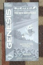 MANUAL ONLY Pacman The New Adventures Sega Genesis Instruction Manual ONLY