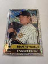 2025 Topps Heritage - Chrome Silver Sparkle - #160 - Sean Reynolds - RC - Padres