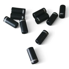 Jagwire CHA133 Brake Cable End Cap for Frame Black Alloy 10pcs