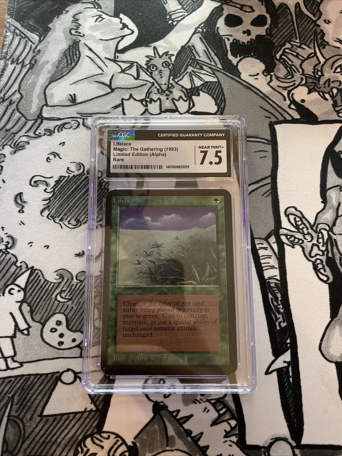 Lifelace - CGC 7.5  - Alpha - Magic: The Gathering (MTG)