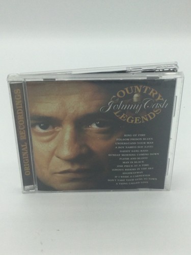 Johnny Cash : Country Legends: Johnny Cash Country 1 Disc CD - Foto 5 di 5