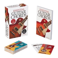 Essential Guitar Chords Book  Card Deck: Includes 64 Easy-to-Use Chord Flash Ca